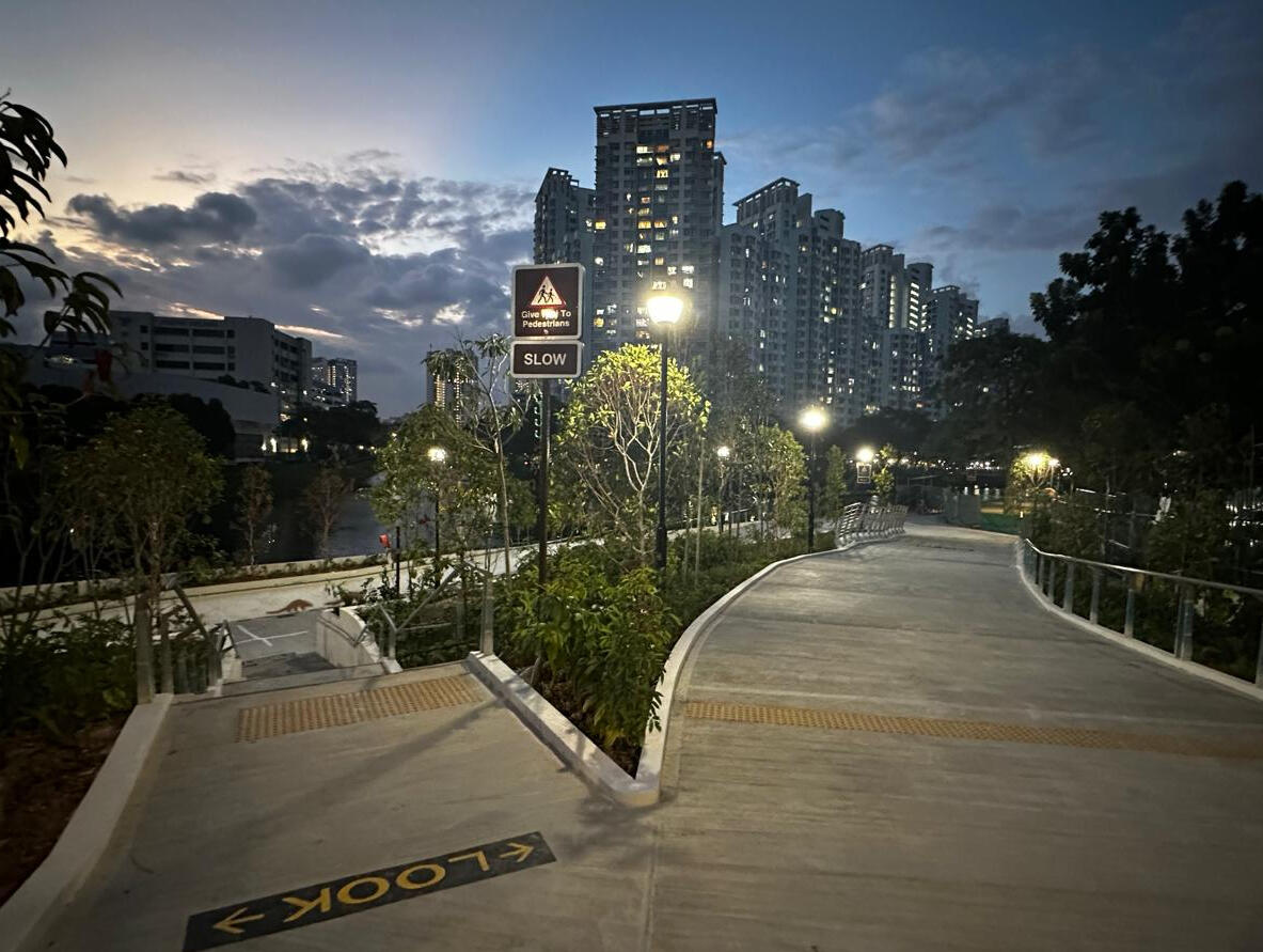 Park connector lighting network